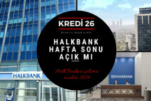 Halkbank Hafta Sonu Açık Mı?, Halk Bankası Çalışma Saatleri 2022 – öğle arası açılış/kapanış saati