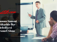 Adıyaman Samsat Büyükşehir İlçe Belediyesi Personel Alımı, Başvuru Şartları