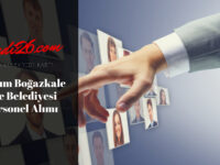 Çorum Boğazkale İlçe Belediyesi Personel Alımı, Başvuru Şartları